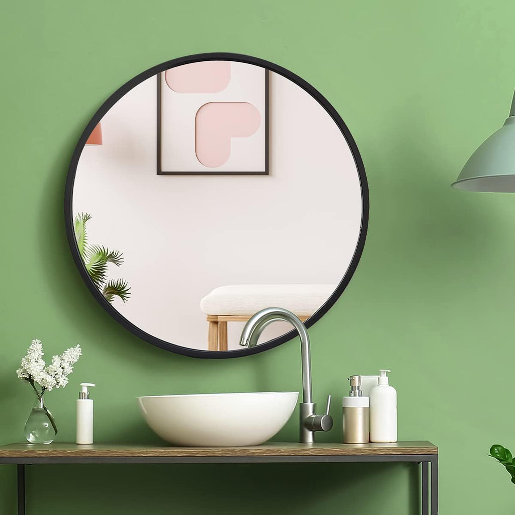 Metal Wall Mirror — 18" - View 2