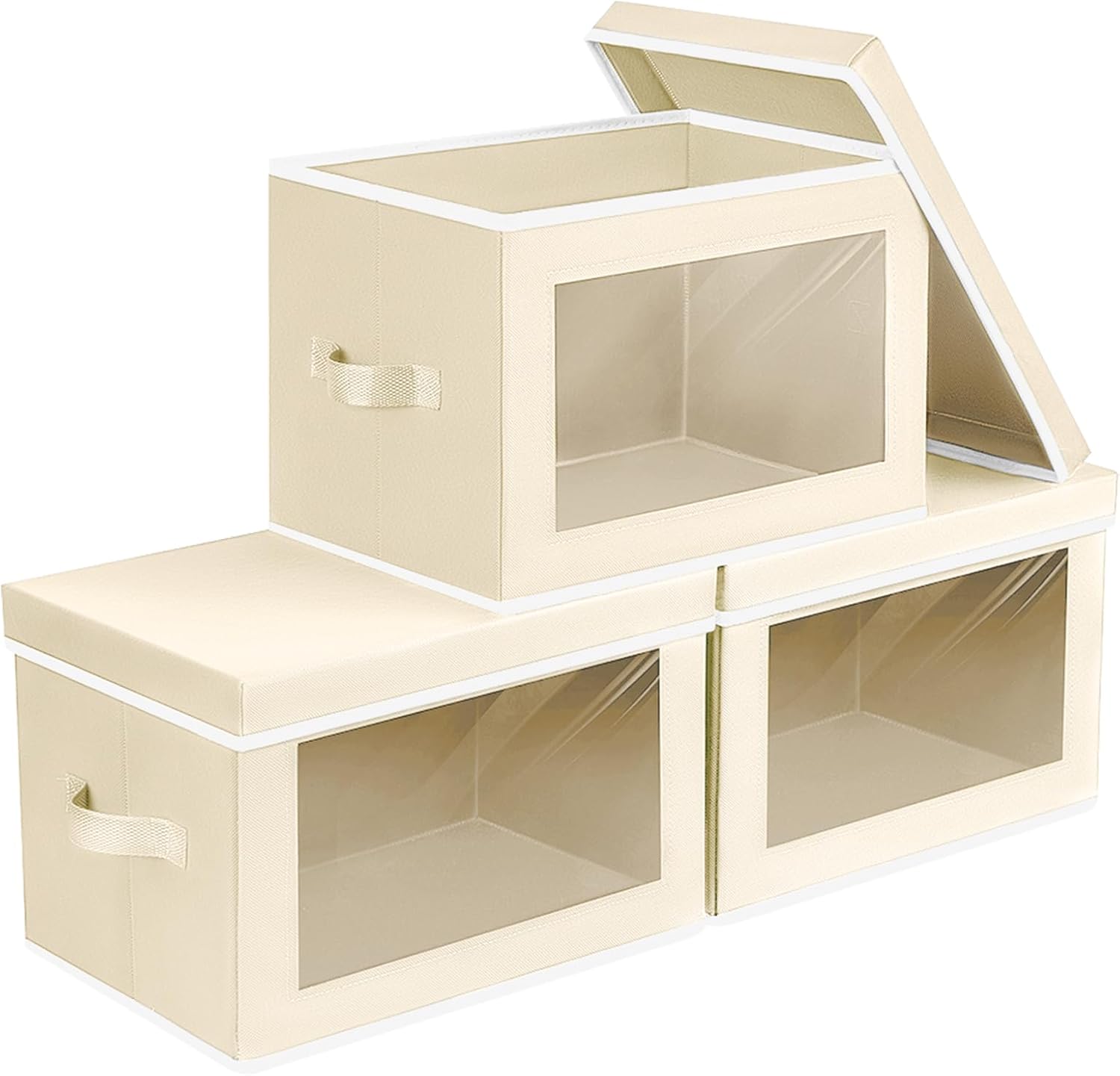 Beige Storage Bin — Beige