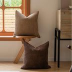 Boho Beige Throw Pillow Cover — 18" - View 5