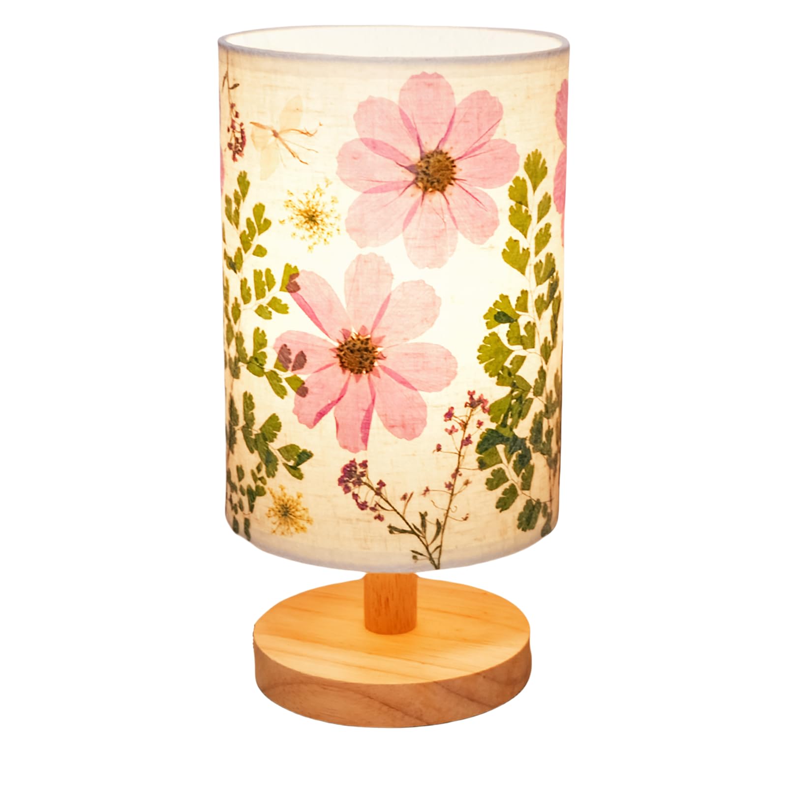 Wood Bedside Lamp