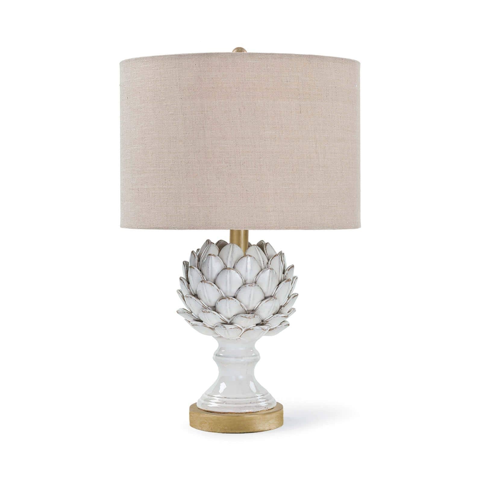 Linen Fabric Table Lamp — 5"