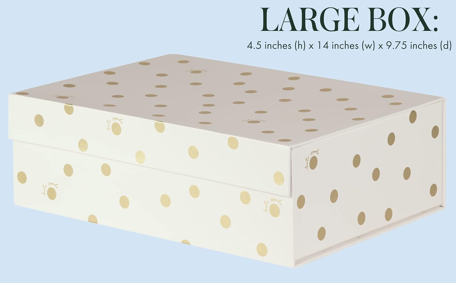 Luxe Gold Storage Bin - View 7