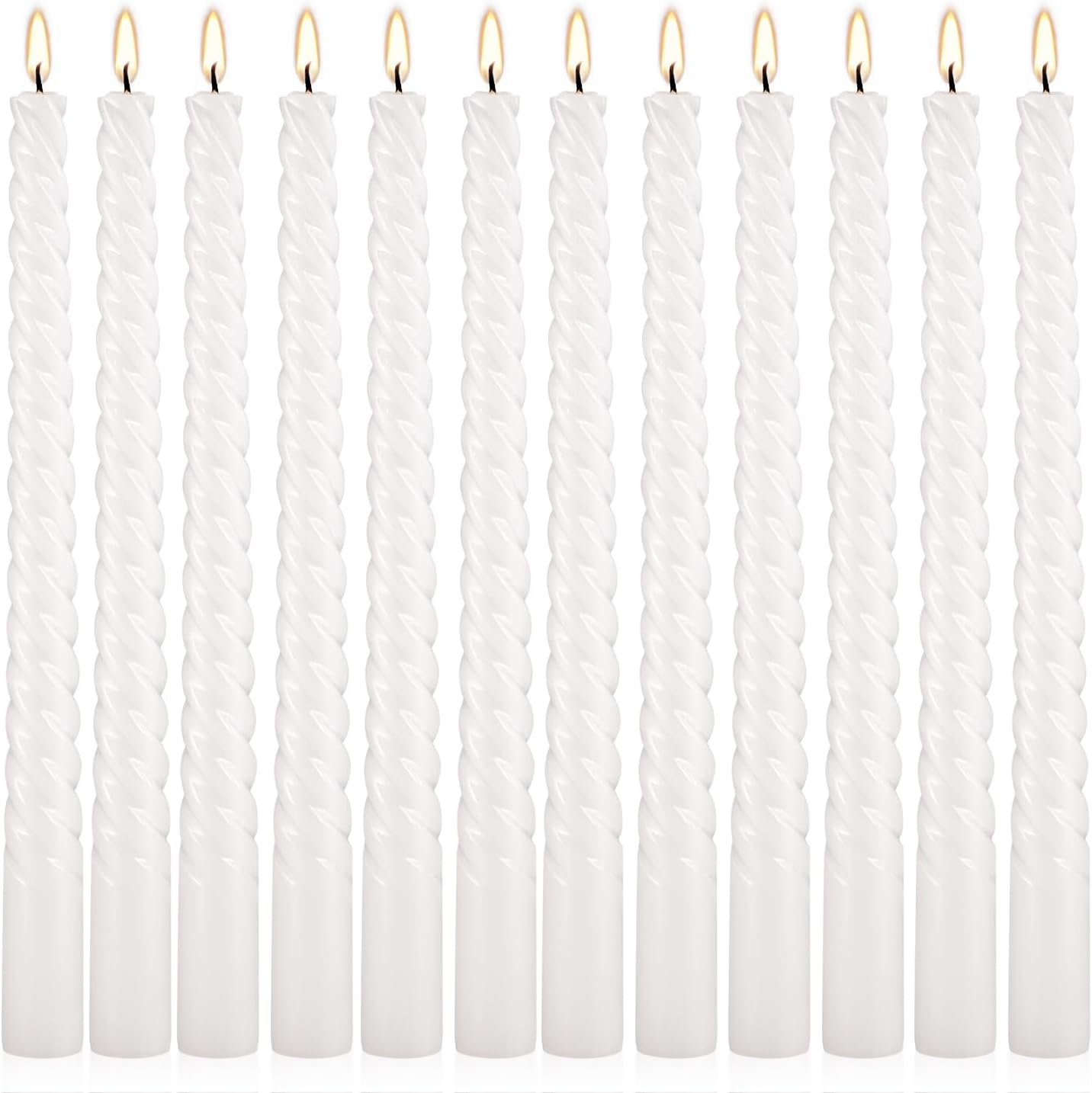 Soy Wax Black Scented Candle — 12white