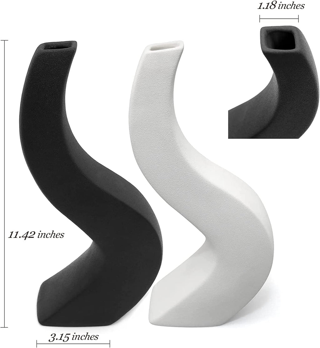 Modern Ceramic Flower Vase - View 2