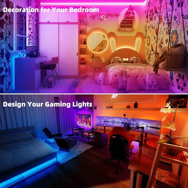 Color Changing Metal LED Strip Light - View 4