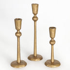 Antique Luxe Black Candle — Set of 3