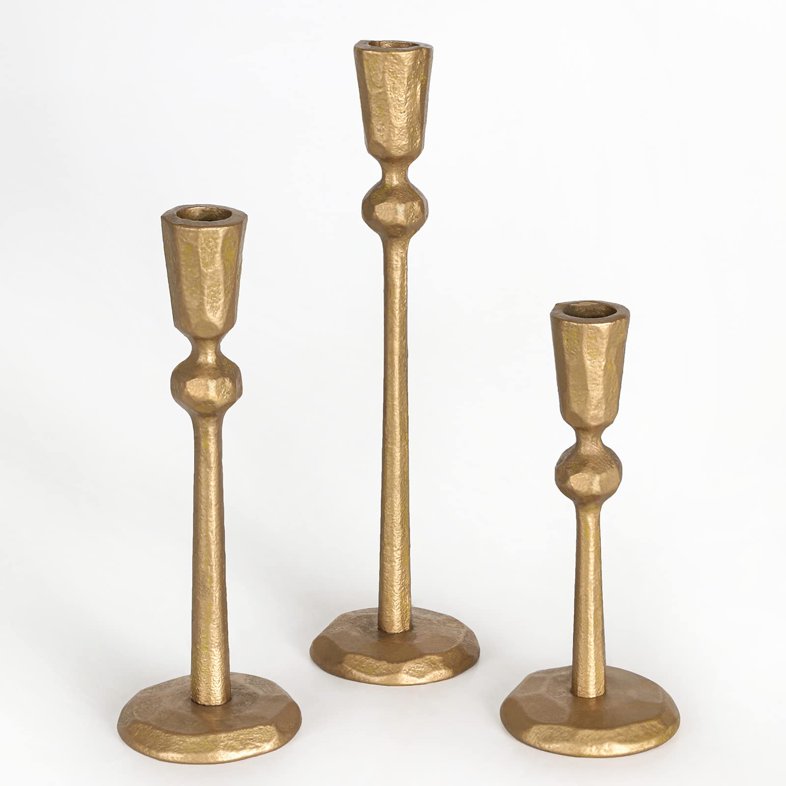 Antique Luxe Black Candle — Set of 3