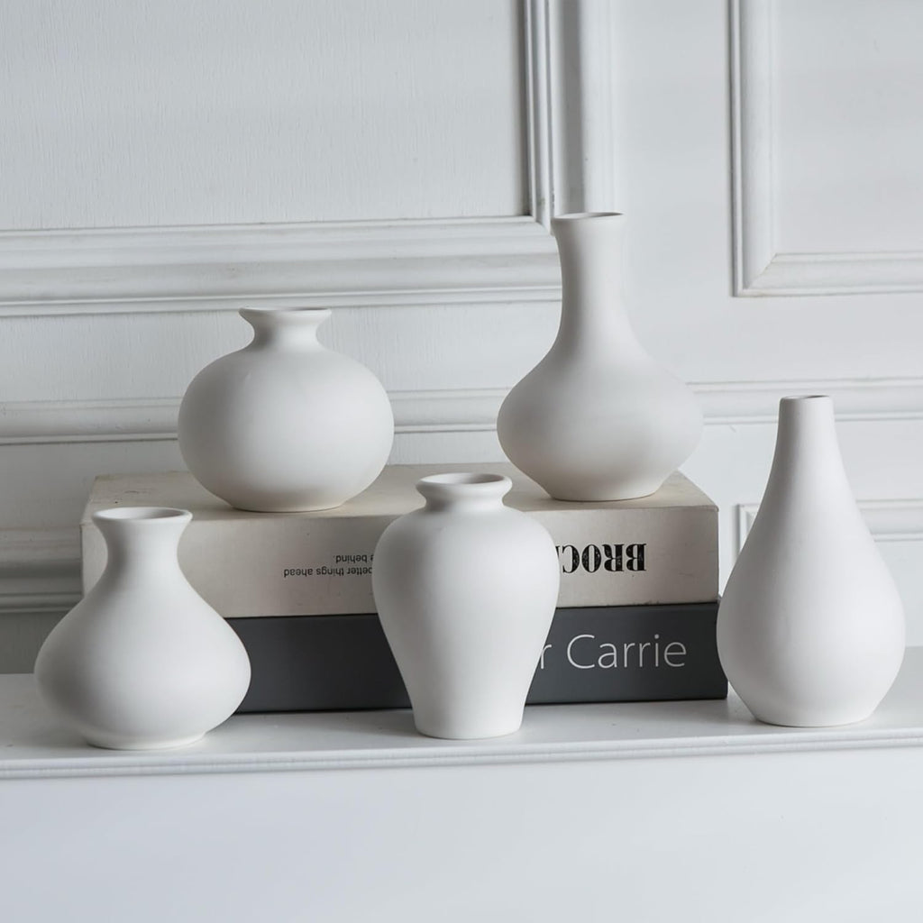 Farmhouse Black Decorative Vase — Set of 5 - View 8