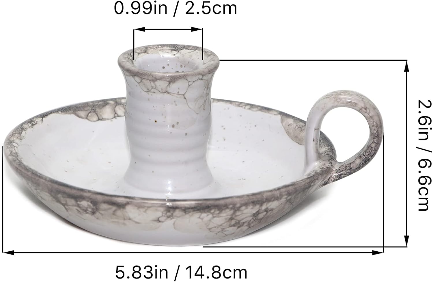 Brown Candle - View 5