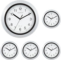Mid-Century Wall Clock — 10" — 10 Inch (Pack of 5)