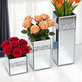 Luxe Glass Mirror — 10" — 6x6x6, 6x6x10, 6x6x14 inches (3 pieces)