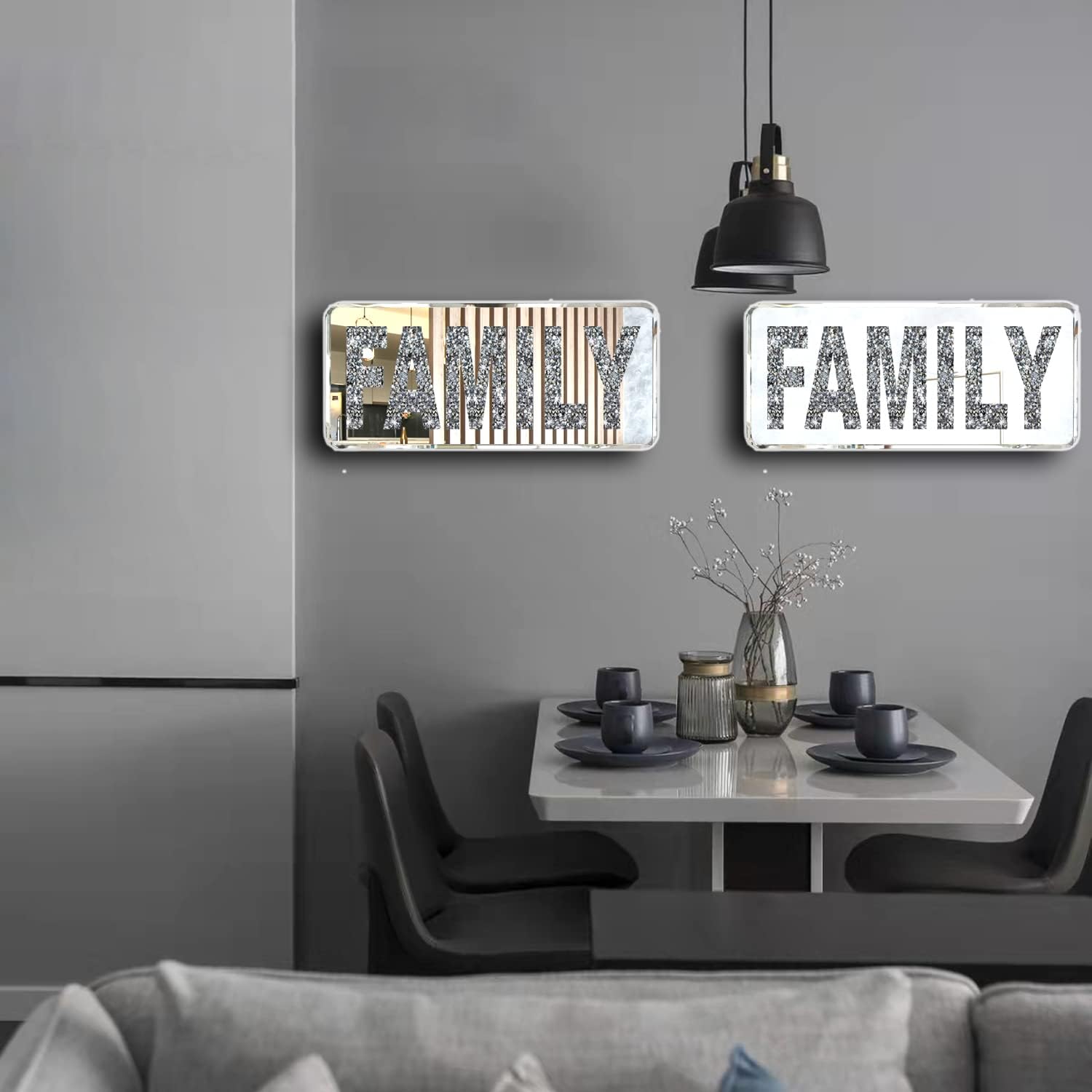 Luxe Glass Mirror — 8" - View 2