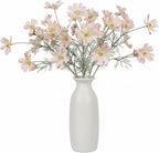 Blue Artificial Plant — 24" — Pink White