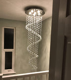 Luxe Metal Chandelier — 20" - View 7