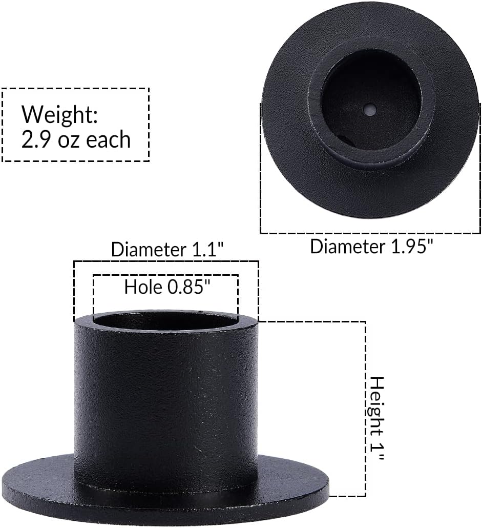 Round Metal Candle - View 4