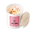 Soy Luxe Glass Scented Candle — Rose Scented Candles