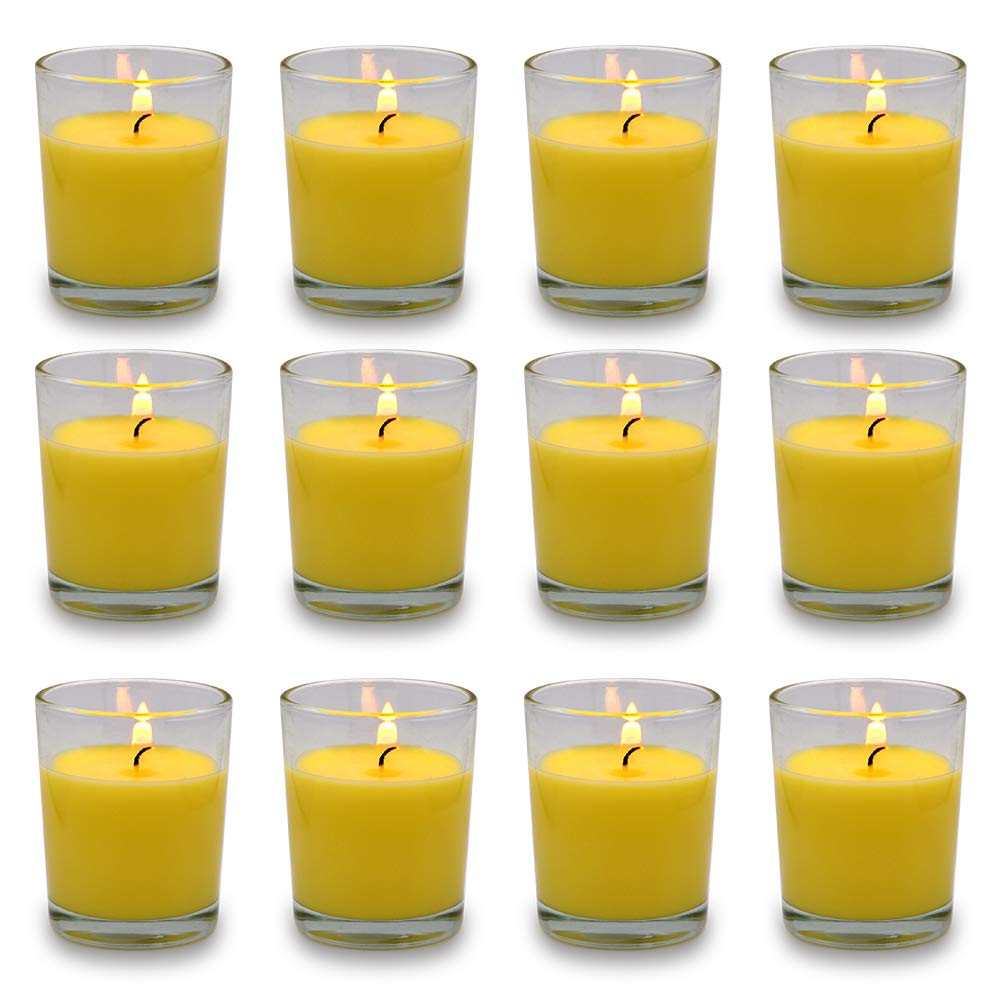Soy Wax White Candle — Set of 12