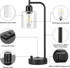 Dimmable Brown Bedside Lamp — Set of 2 - View 7