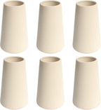 Boho Ceramic Vase — 6" — 6 Pack