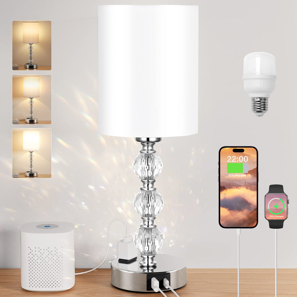 Dimmable Luxe Black Table Lamp
