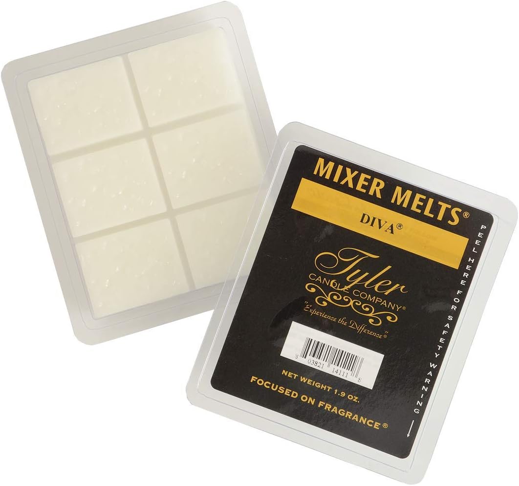 Wax Candle — Set of 14 — Diva (4 melts, 1.9 oz each)