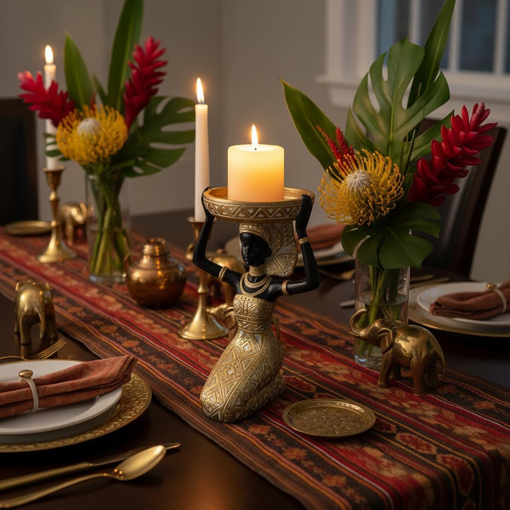 Luxe Black Candle - View 7