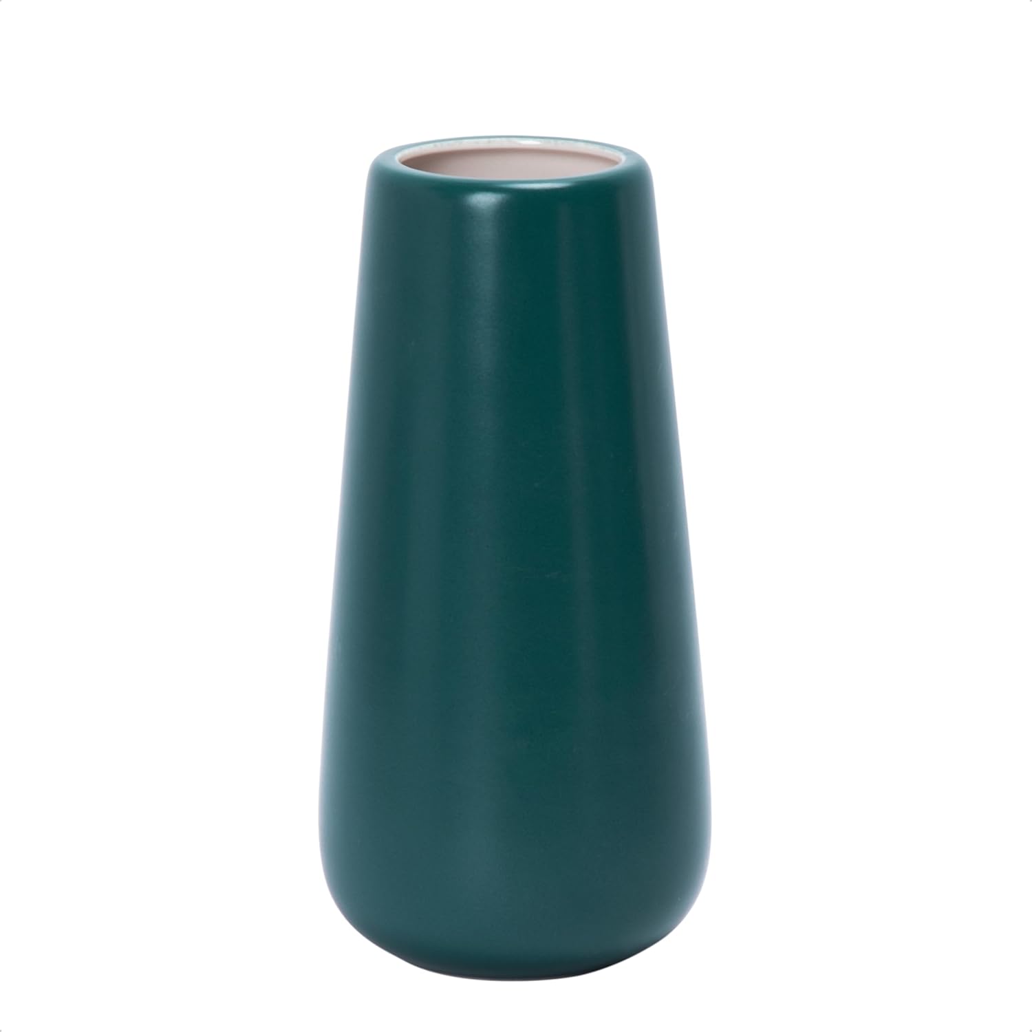 Modern Beige Flower Vase — 8" — 8 Inch