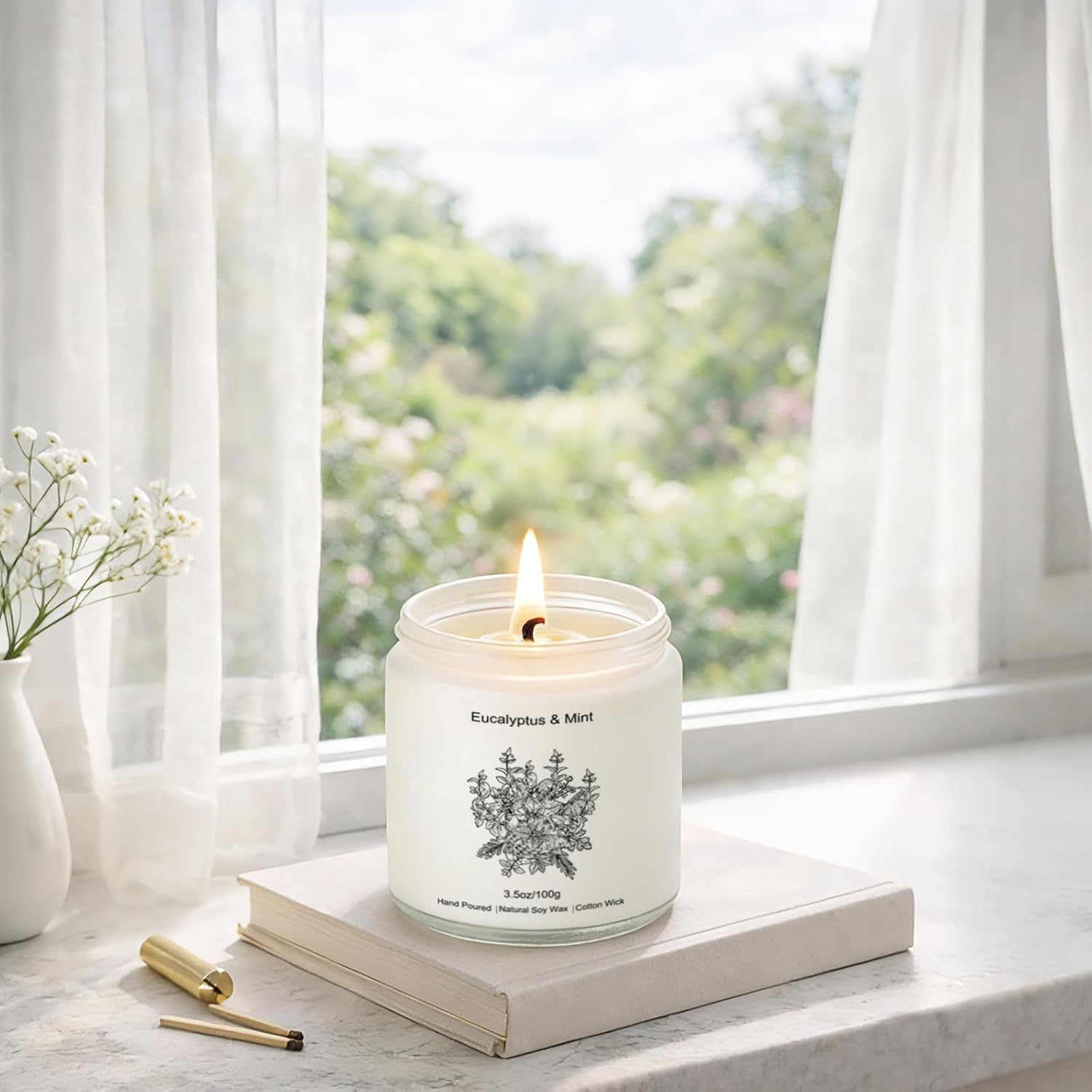 Soy Wax Wax Scented Candle - View 4