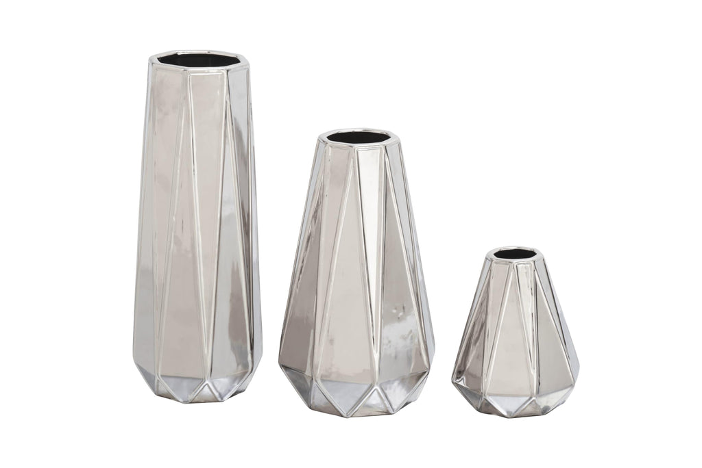 Modern Gold Flower Vase — 13"