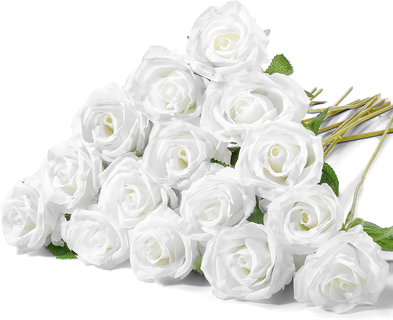 Black Artificial Plant — Pure White