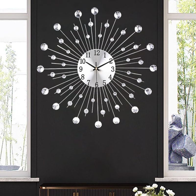 Round Luxe Gold Wall Art — 20" — Silver50