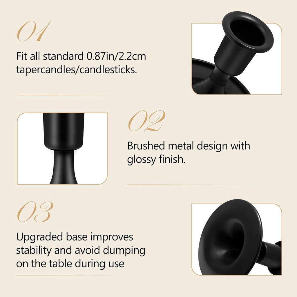 Black Candle — Set of 2 - View 4