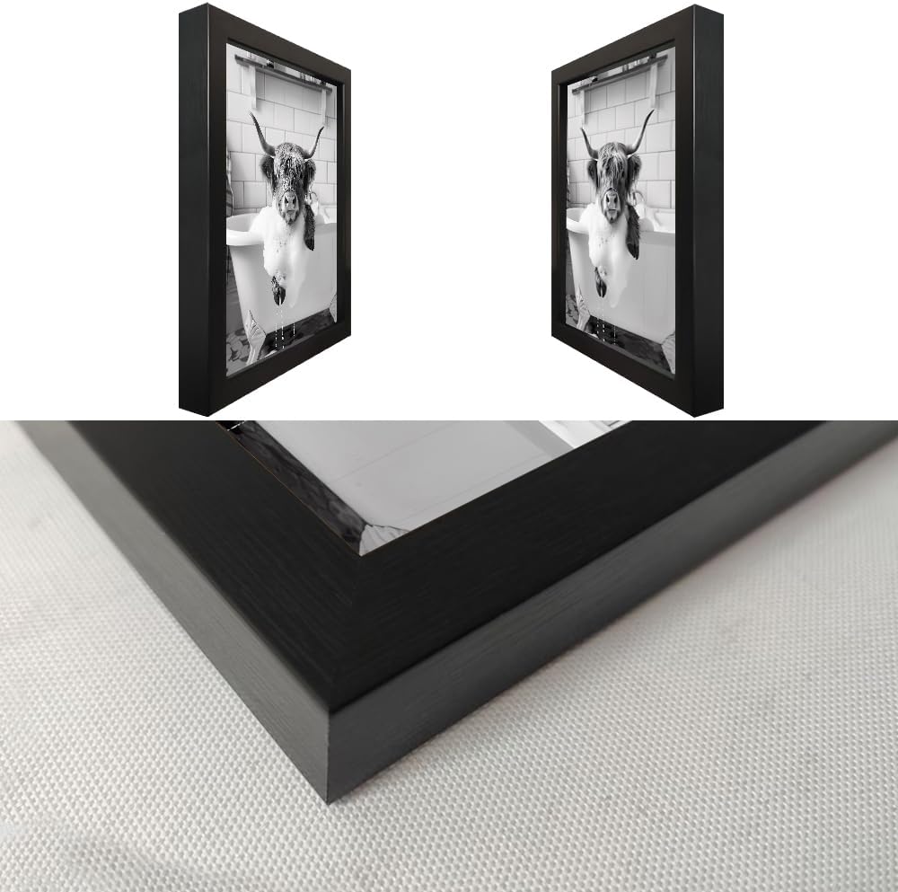 Framed Farmhouse Fabric Wall Decor — 10" - View 4