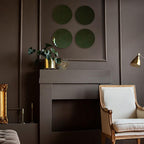 Round Luxe Glass Wall Mirror — 70" - View 3