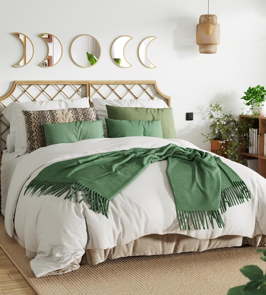 Boho Black Wall Mirror — 10.4" - View 4