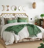 Boho Black Wall Mirror — 10.4" - View 4