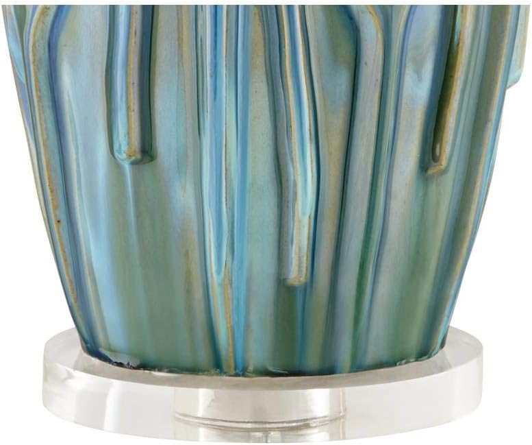 Oval Modern Ceramic Table Lamp — 31" - View 7