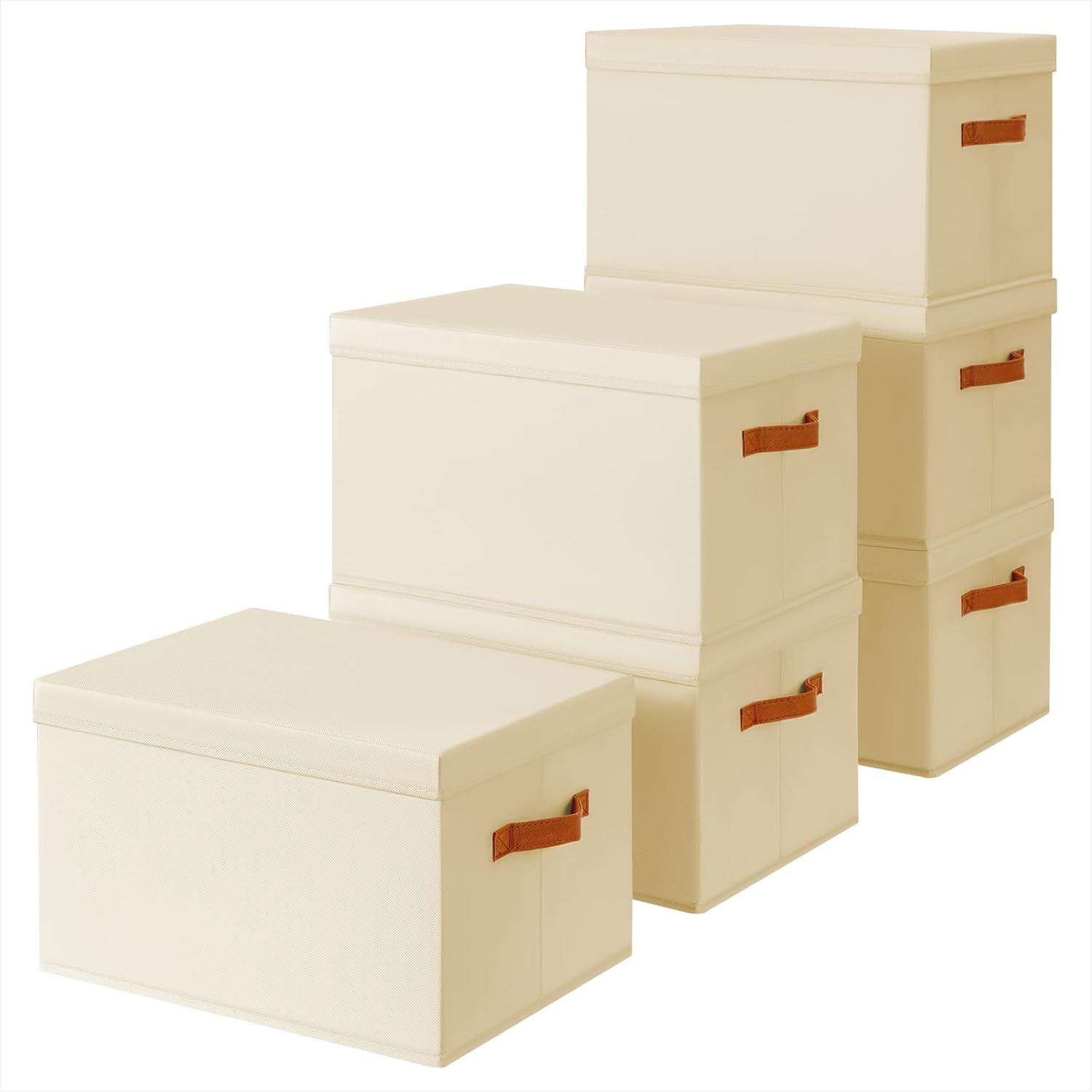 Beige Storage Bin — Beige