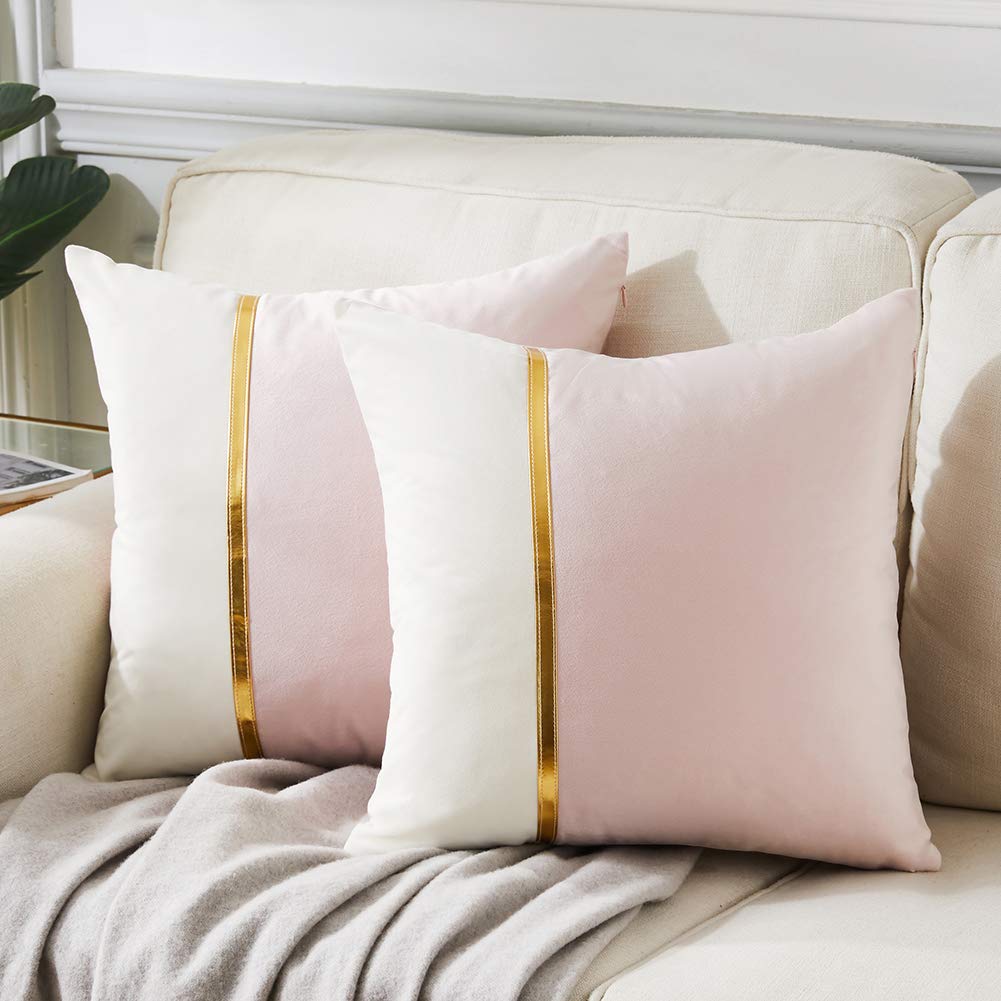 Velvet Luxe Black Throw Pillow Cover — 18"
