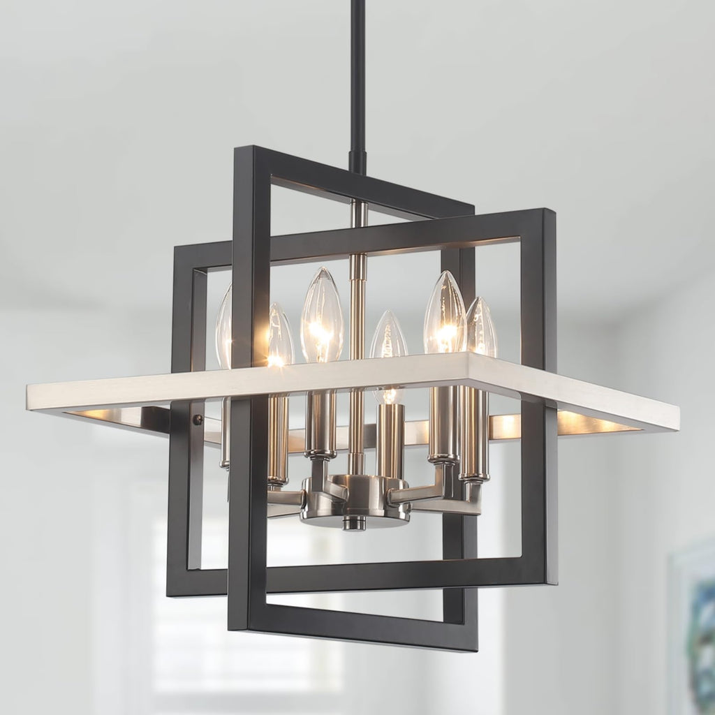 Modern Black Chandelier