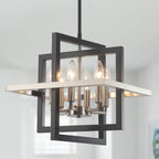 Modern Black Chandelier