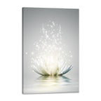 Framed Modern Metal Wall Art — 20"