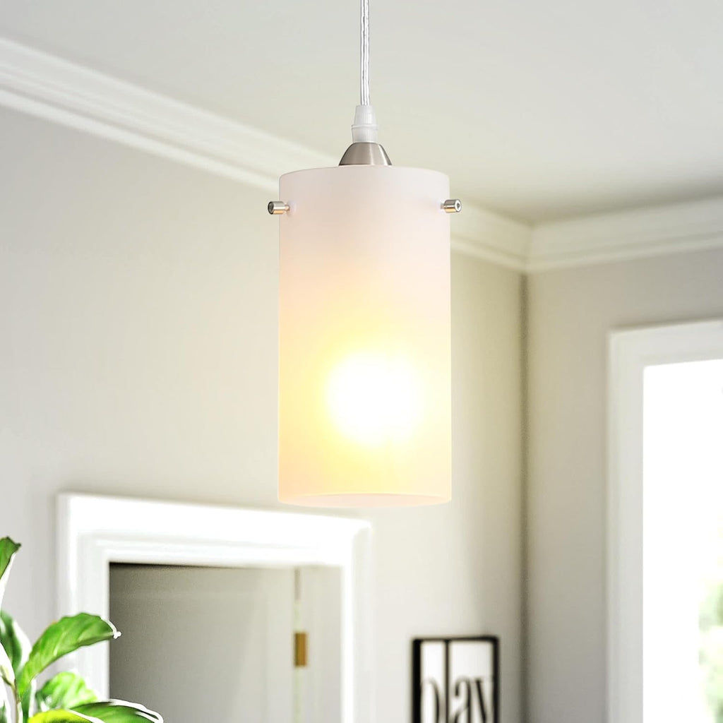 Adjustable Modern Black Chandelier — 1-Light - View 2