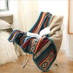 Boho Black Throw Pillow — 60" - View 3