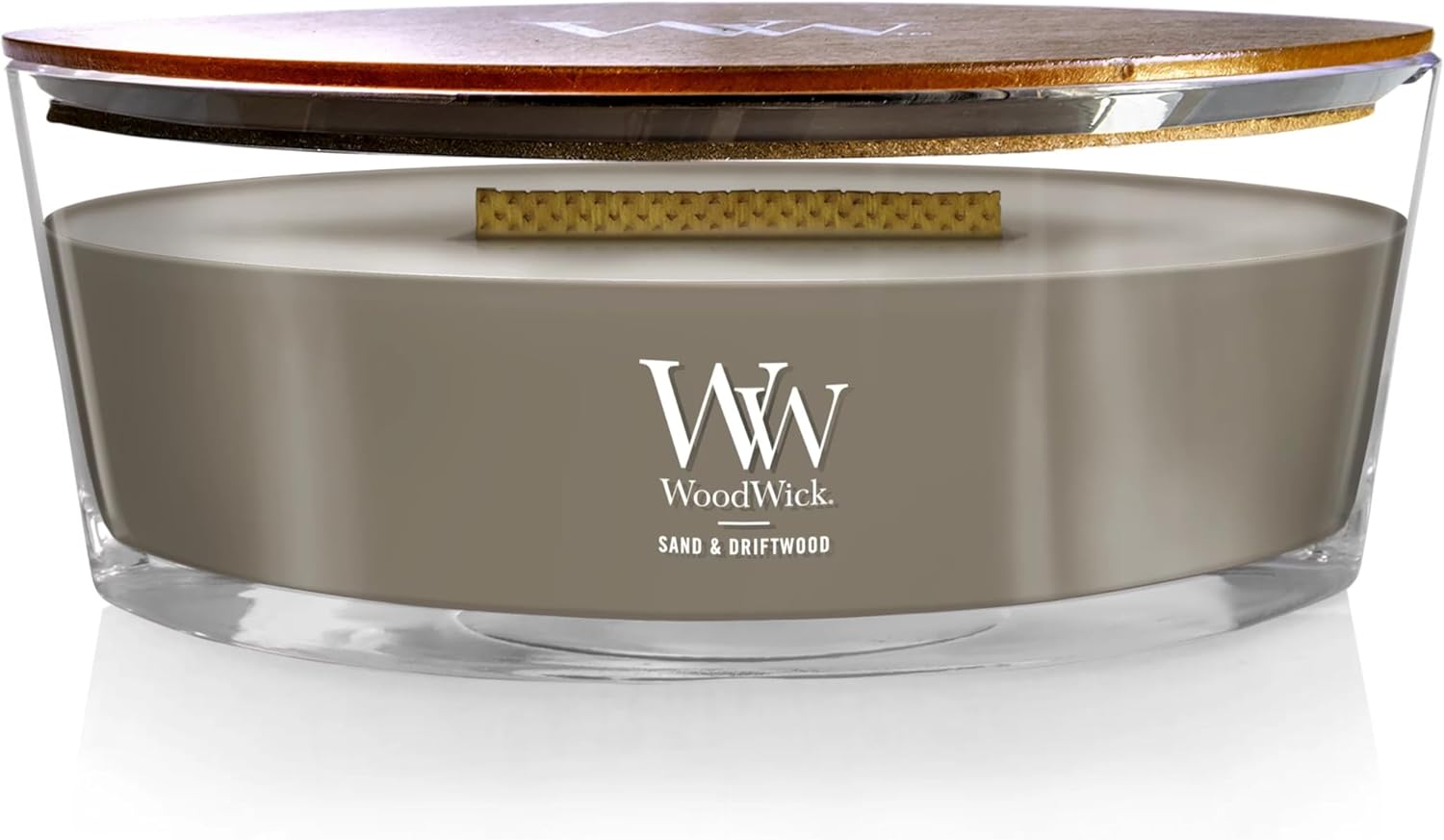 Soy Beige Candle — Sand & Driftwood