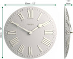 Modern Blue Wall Clock — 12" - View 3