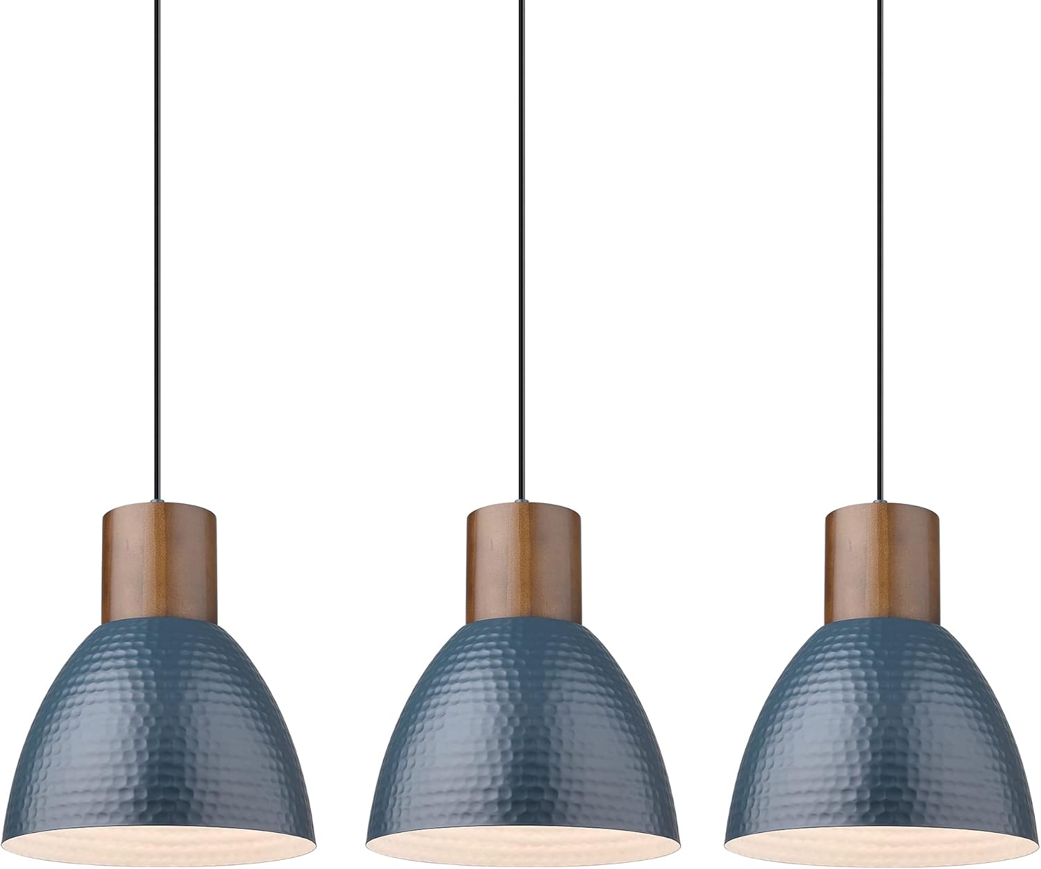 Modern Black Pendant Light — Small