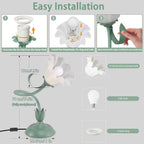 Adjustable Green Desk Lamp - View 6