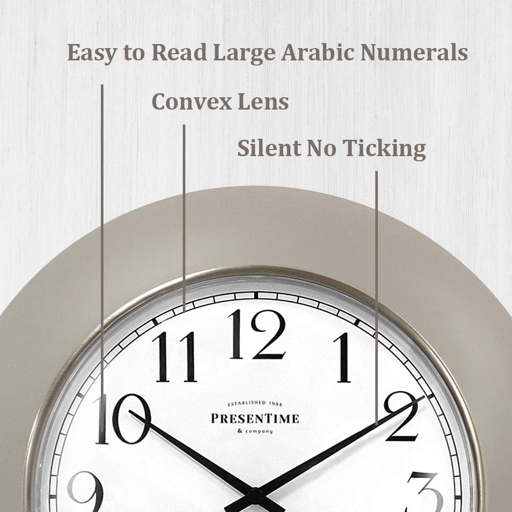 Modern Wall Clock — 12" - View 3