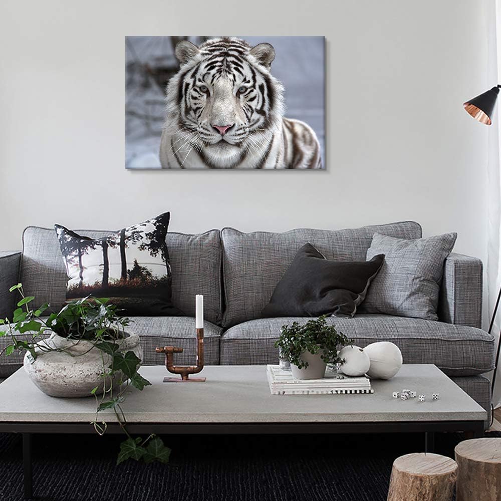 Black Canvas Wall Art — 36" - View 5